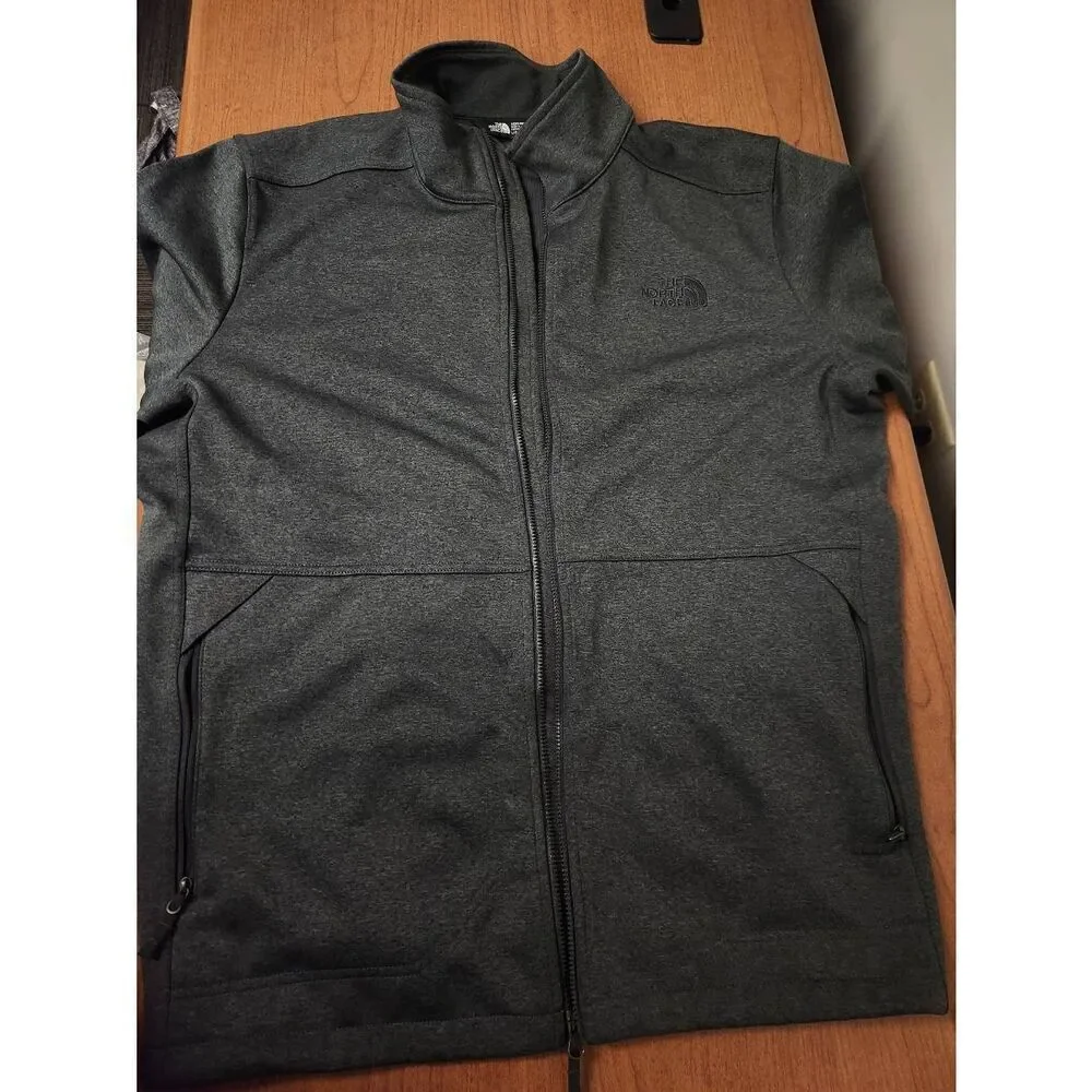 The North Face Men LARGE grey APEX CANYONWALL Full Zip Jacket